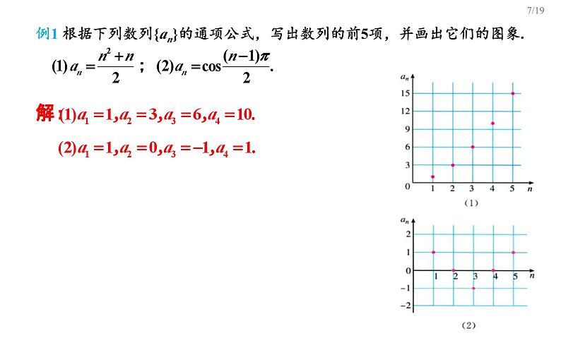 人教2019A版选择性必修第二册4.1.1数列的概念PPT课件第7页