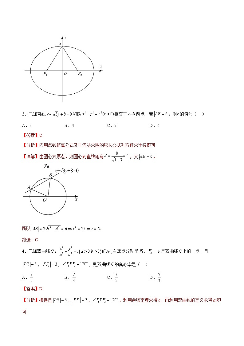 单元提升卷10 平面解析几何（解析版）第2页
