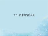 新教材2023版高中数学第3章圆锥曲线与方程3.5圆锥曲线的应用课件湘教版选择性必修第一册