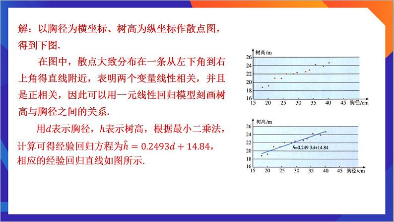 8.2.2《 一元线性回归模型参数的最小二乘估计》(第2课时)课件-人教版高中数学选修三08