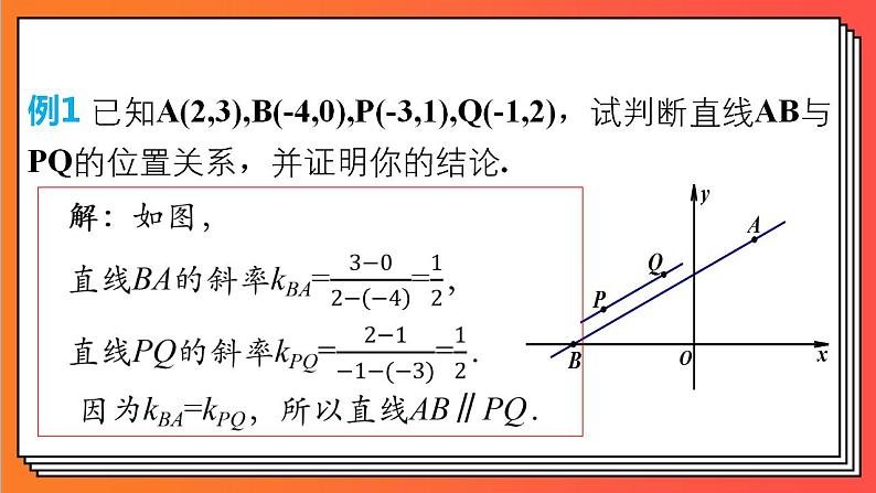2.1.2《两条直线平行和垂直的判定》课件-人教版高中数学选修一07