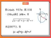 2.4.1《圆的标准方程》课件-人教版高中数学选修一