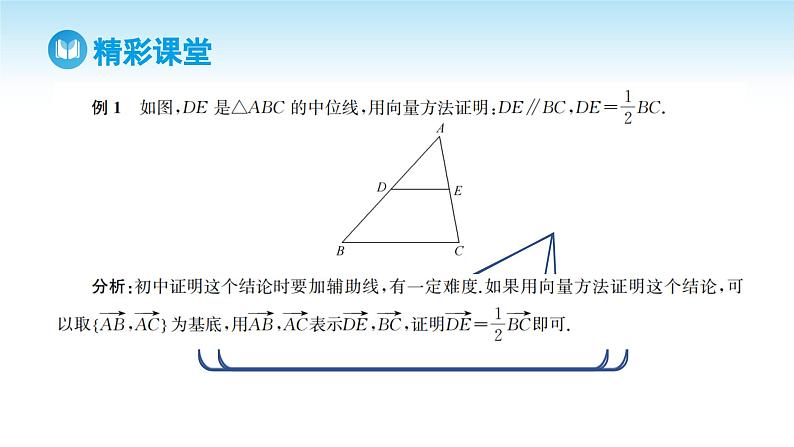 人教A版高中数学必修第二册 第6章 6.4.1 平面几何中的向量方法 6.4.2 向量在物理中的应用举例（课件）04