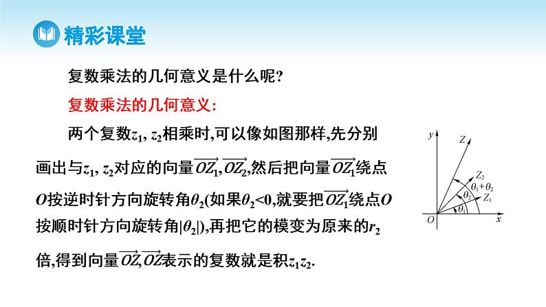 人教A版高中数学必修第二册 第7章 7.3.2 复数乘、除运算的三角表示及其几何意义（课件）06
