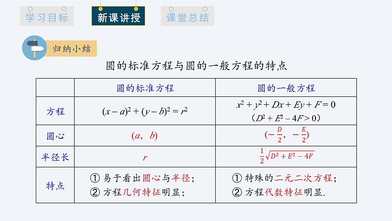 2.4.2 圆的一般方程 课件高二数学人教A版（2019)选择性必修1第8页