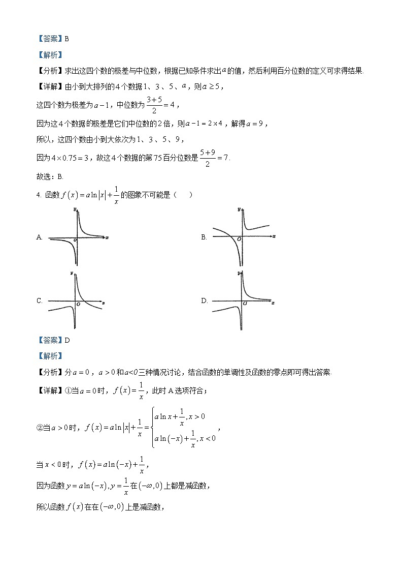 精品解析：广东省东莞市2024届高三上学期期末数学试题（解析版）第2页