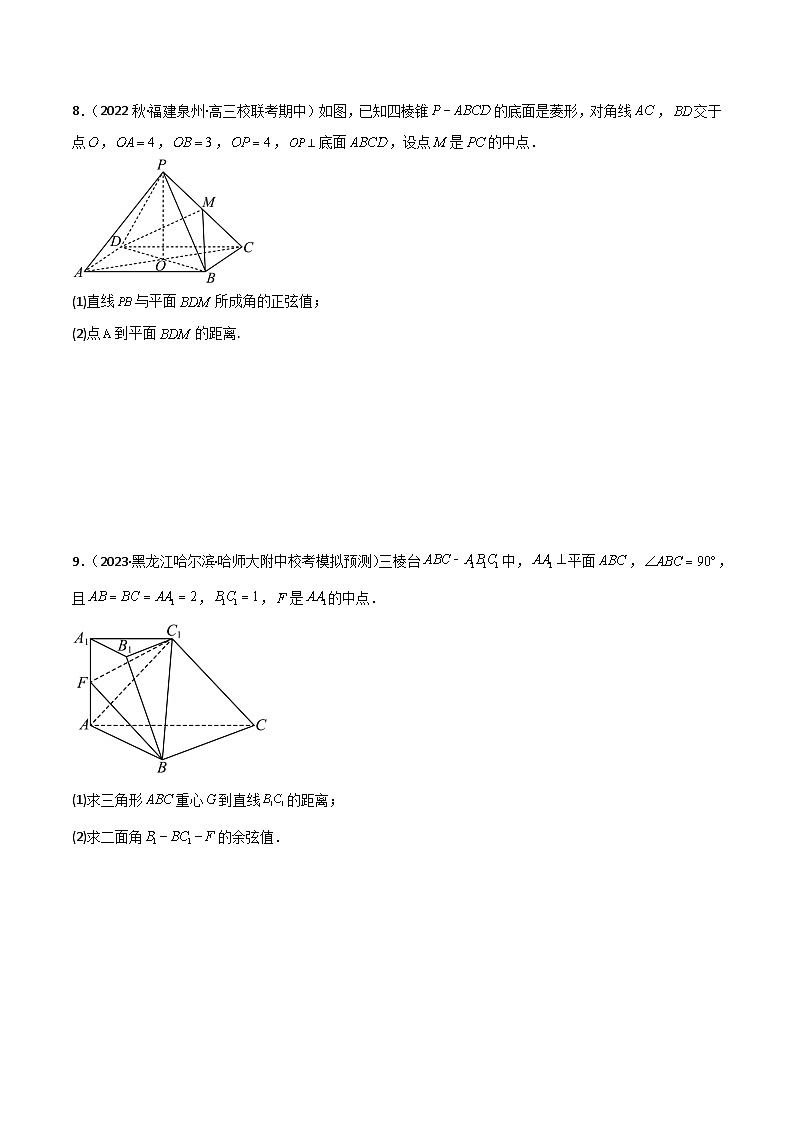 7.4 空间距离（精练）（原卷版）第3页