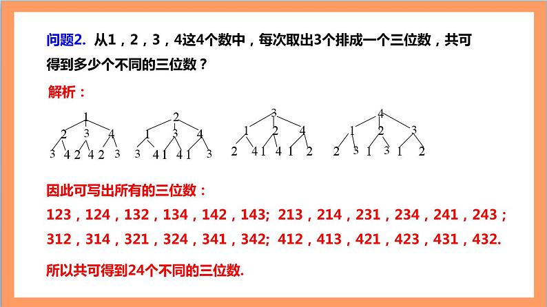 6.2.1《排列》课件+分层练习（含答案解析）-人教版高中数学选修三06