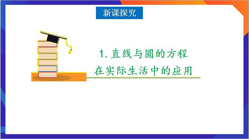 2.5.1《直线与圆的位置关系的实际应用》（第2课时）课件+分层作业（含答案解析）-人教版高中数学选修一04