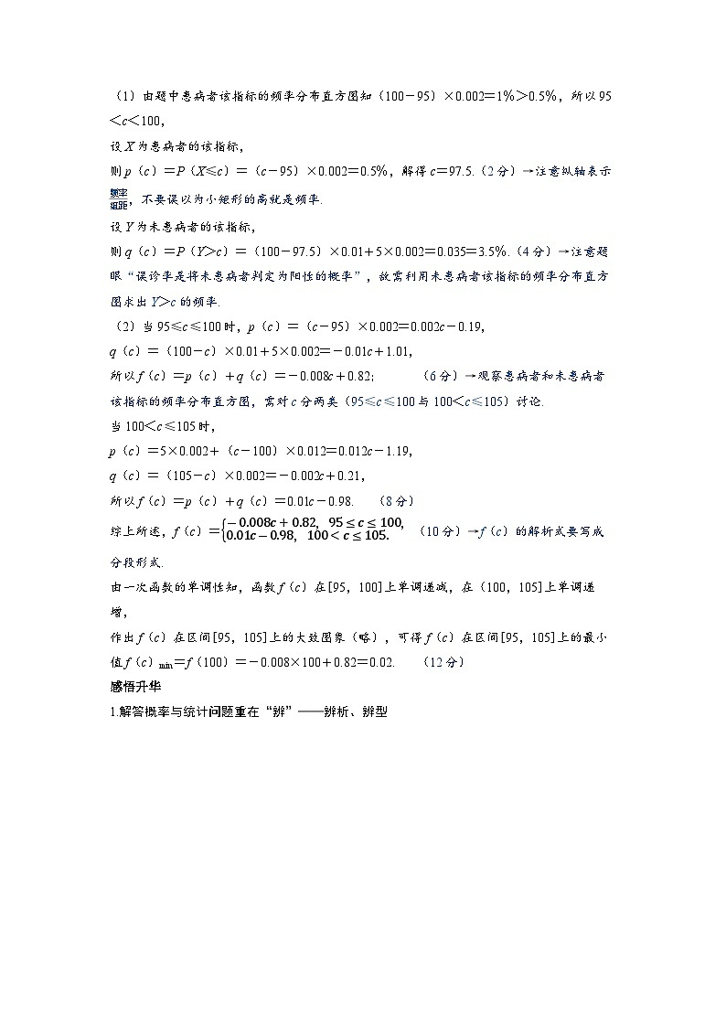 备考2024届高考数学一轮复习大题规范练6概率与统计第2页