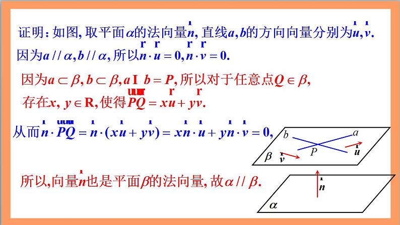 1.4.1 用空间向量研究直线、平的位置关系（第2课时）课件+教案+分层练习+导学案（含答案解析）-人教版高中数学选修一08