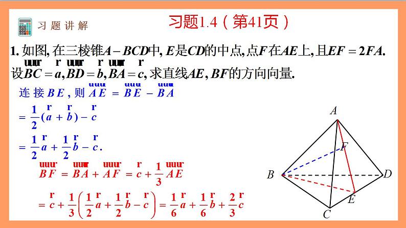 第一章《空间向量与立体几何》课件+单元解读+习题课件+ 单元测试卷 （含答案解析）-人教版高中数学选修一02