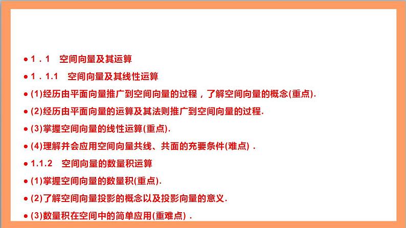 第一章《空间向量与立体几何》课件+单元解读+习题课件+ 单元测试卷 （含答案解析）-人教版高中数学选修一03
