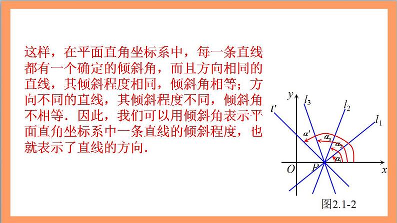 2.1.1《倾斜角与斜率》课件+教案+分层练习+导学案（含答案解析）-人教版高中数学选修一08