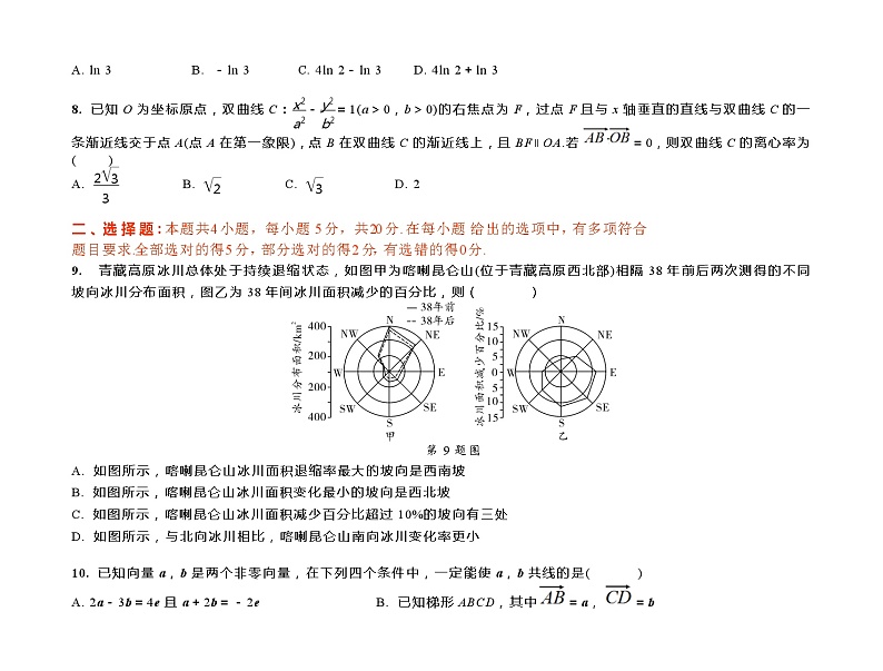 2024年高考数学选填限时训练巩固保 温 小 卷 09第2页
