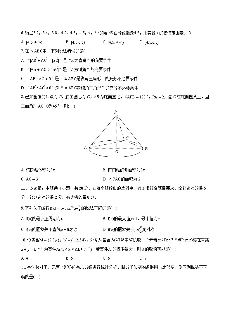 2022-2023学年山西省朔州市怀仁市高一（下）期末数学试卷（含详细答案解析）02