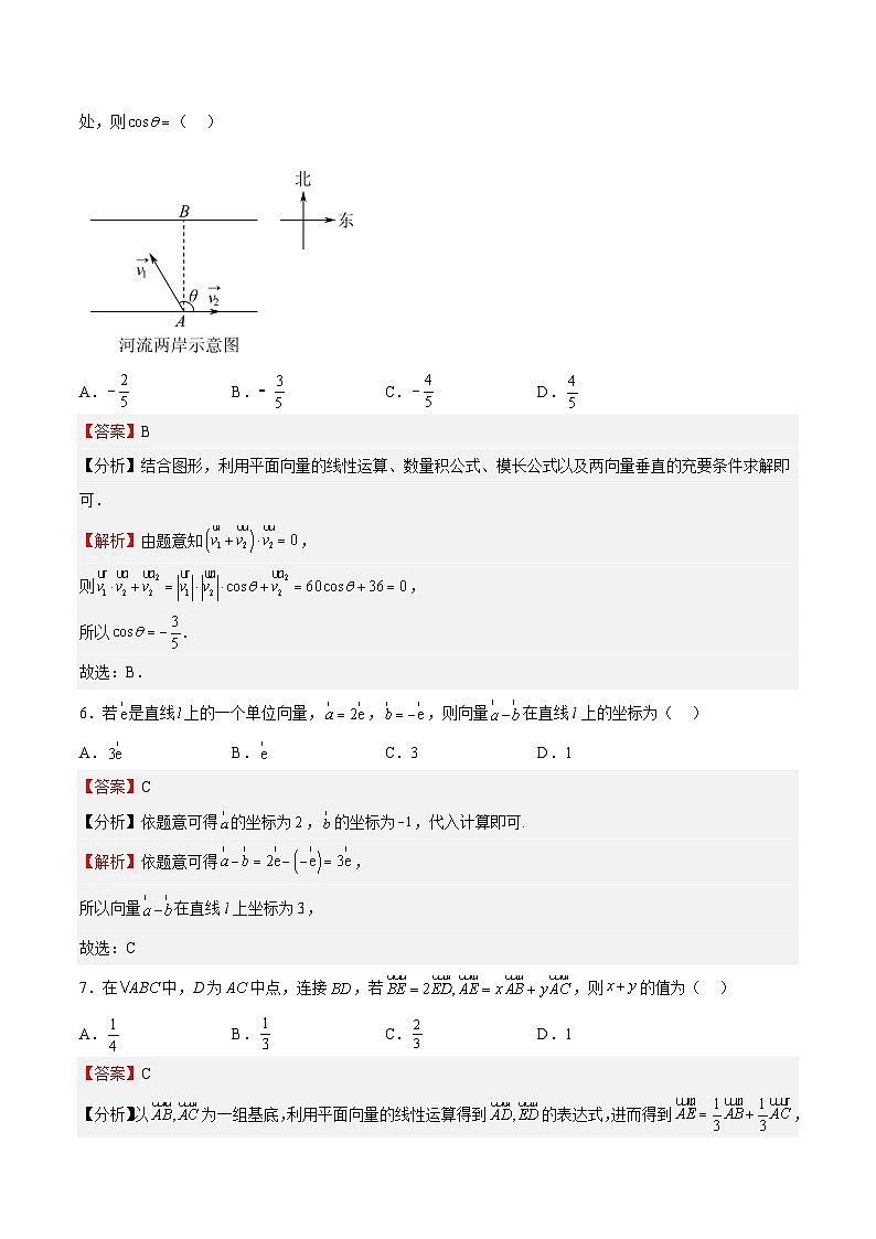 专题01 平面向量（重点）-2023-2024学年高一数学下学期期中期末复习高分突破（苏教版必修第二册）03