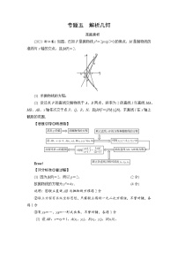 2024年高考数学重难点突破讲义：专题5　解析几何