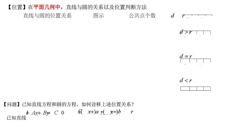(人教A版（2019）选择性必修第一册)高二上学期数学 2.5.1直线与圆的位置关系  课件+教学设计06