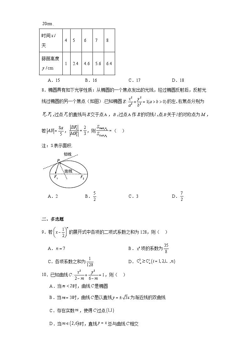 河南省焦作市2023-2024学年高二上学期1月期末考试数学试题02