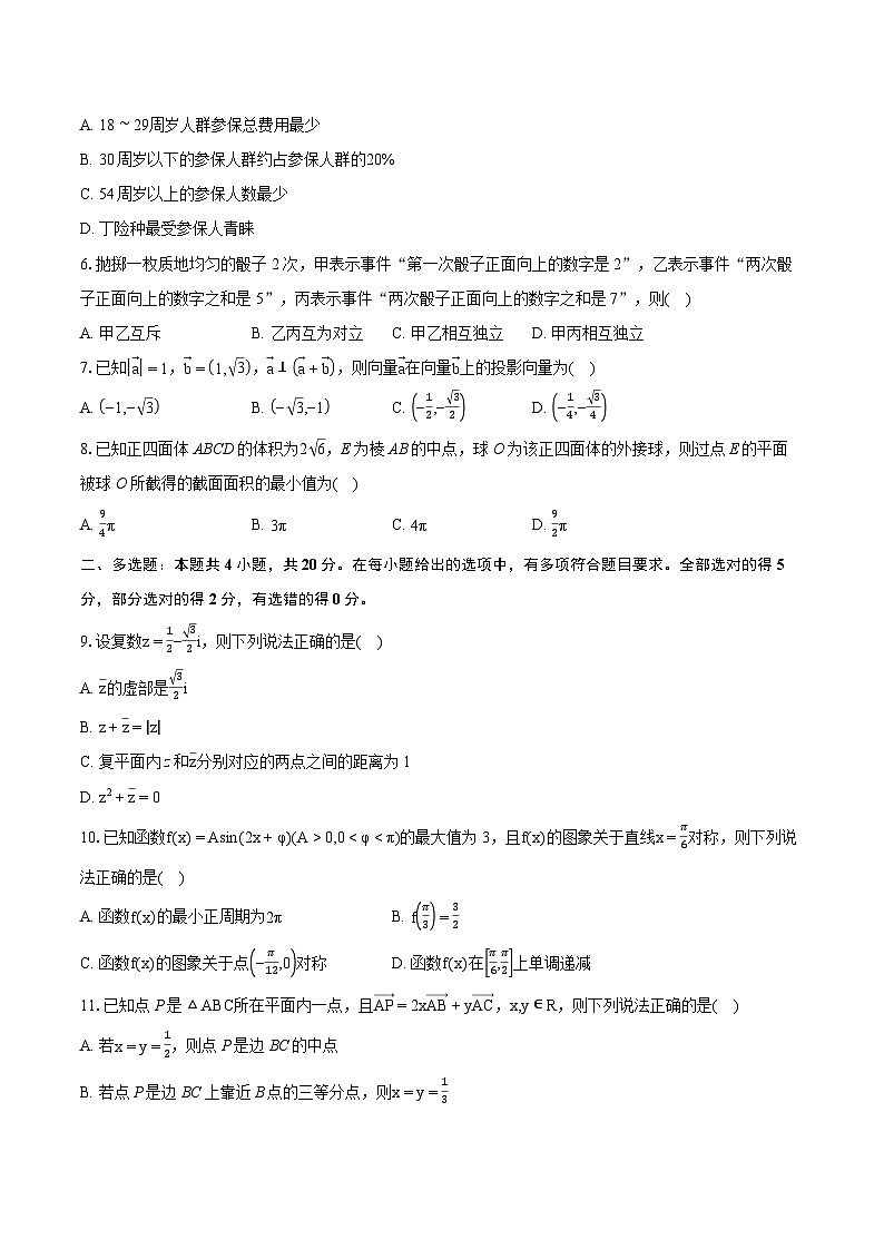 2022-2023学年山东省泰安市高一下学期期末数学试题（含详细答案解析）02