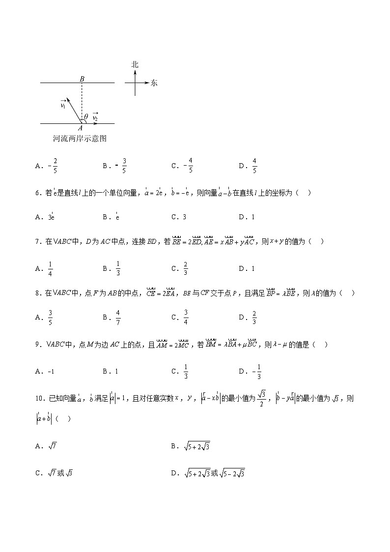 专题01 平面向量（重点）（原卷版）第2页