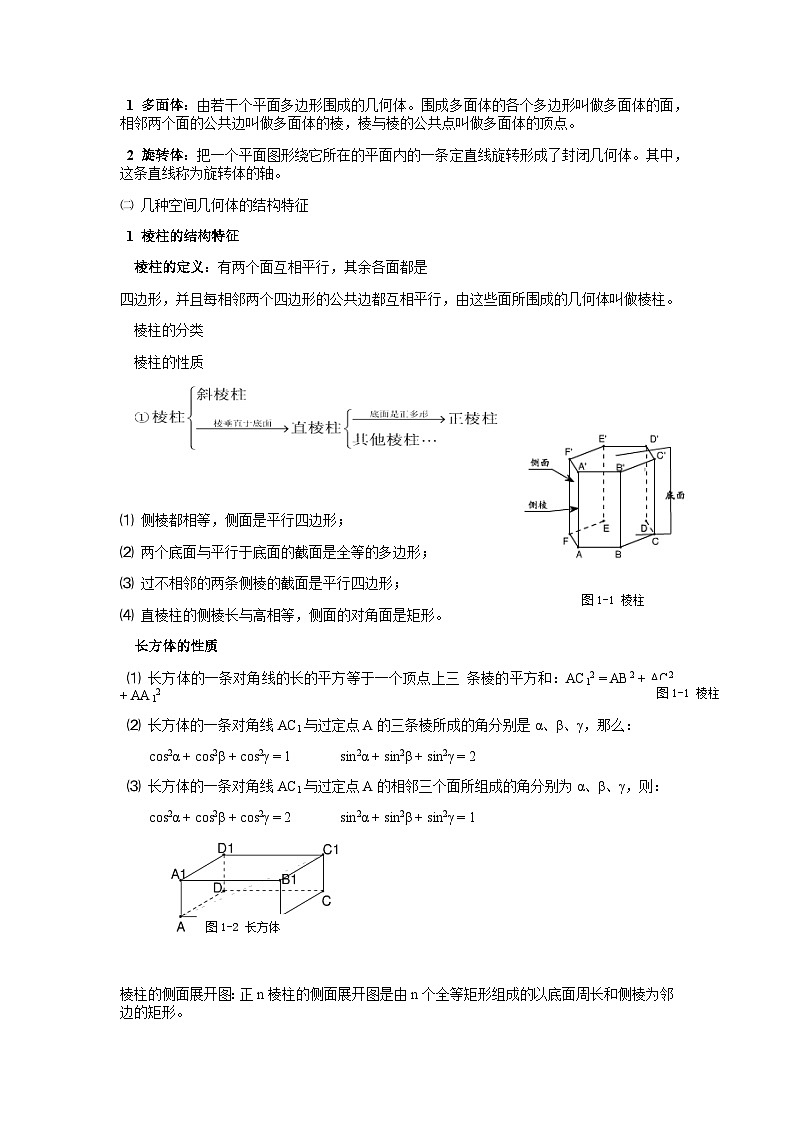 第13-15章 知识梳理-2023-2024学年高一数学下学期期中期末重难点冲刺（苏教版2019必修第二册）02