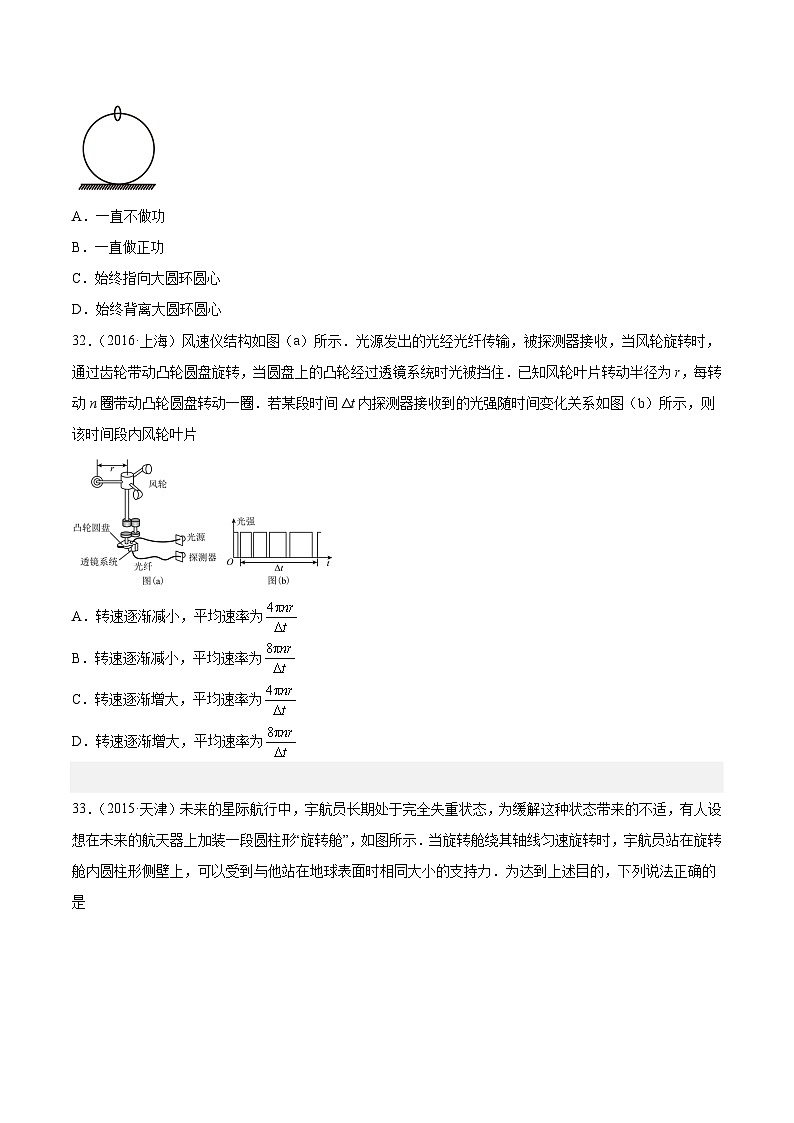 2024年高考数学突破145分专题15 圆周运动（二）（学生版）-十年（2014-2023）高考物理真题分项汇编（全国通用）172第2页