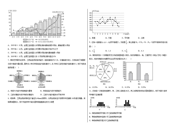 第九章9.3统计案例：公司员工的肥胖情况调查分析同步练习第2页