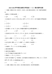 2023-2024学年湖北省部分学校高二（上）期末数学试卷(含解析）