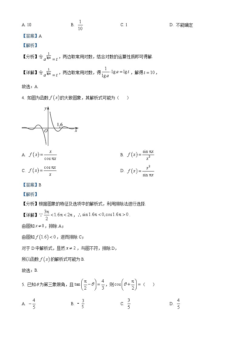 湖南省衡阳市2022-2023学年高一上学期期末数学试题第2页