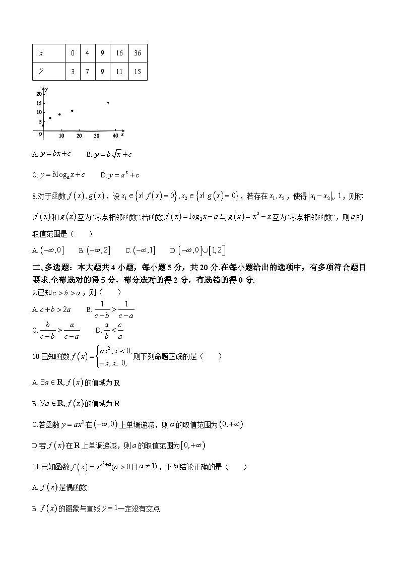 31，河北省保定市2023-2024学年高一上学期期末调研数学试题第2页