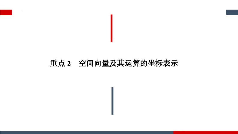 高二上学期数学人教A版（2019）选择性必修第一册 第一章  空间向量与立体几何复习 课件+教学设计08