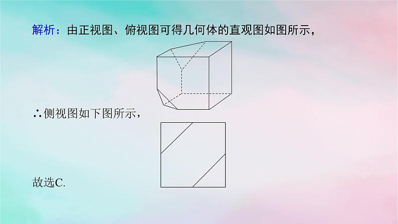 统考版2024高考数学二轮专题复习第三篇关键能力为重专题三立体几何第1讲空间几何体的三视图表面积与体积课件文第6页