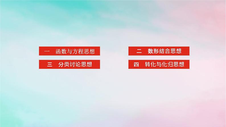 统考版2024高考数学二轮专题复习第四篇满分专项突破第1讲四大数学思想解题有道课件文第2页