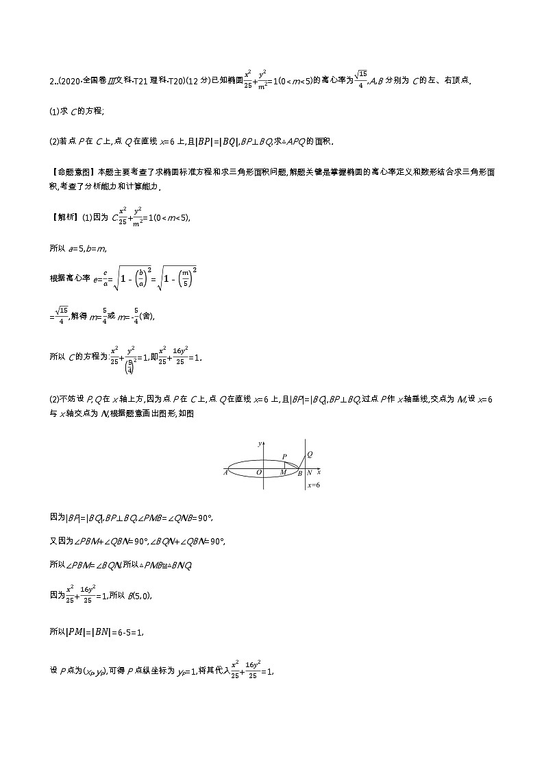 考点37 椭圆第3页