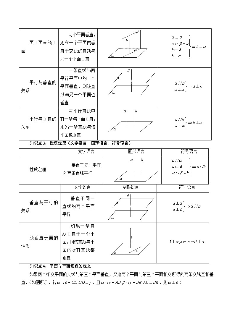 最新高考数学一轮复习【讲通练透】 第04讲 直线、平面垂直的判定与性质（五大题型）（讲通）03