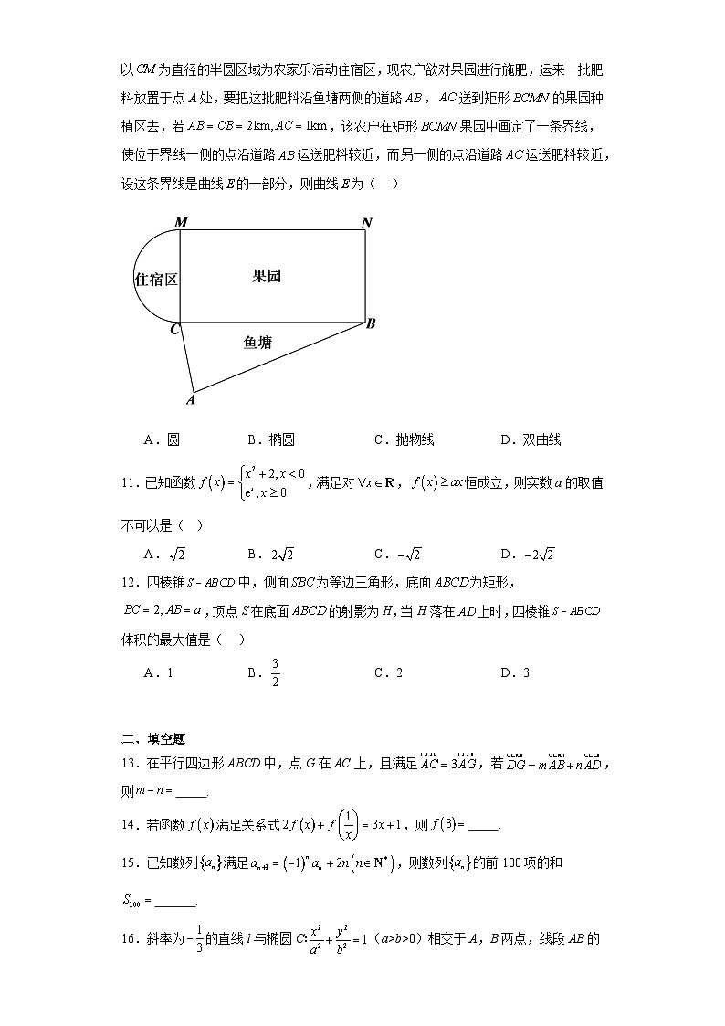 1号卷2022年高考最新原创信息试卷（三）文数（含解析）第3页