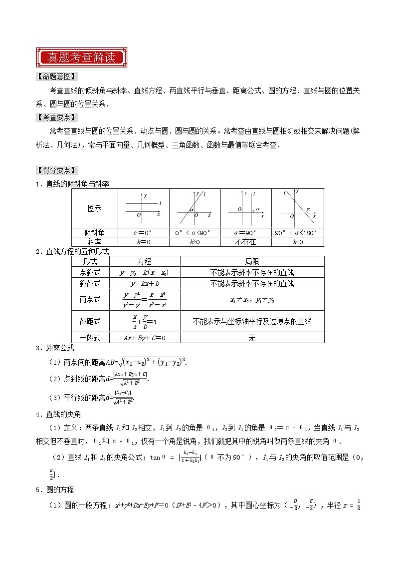 专题11  直线与圆（解析版）第3页