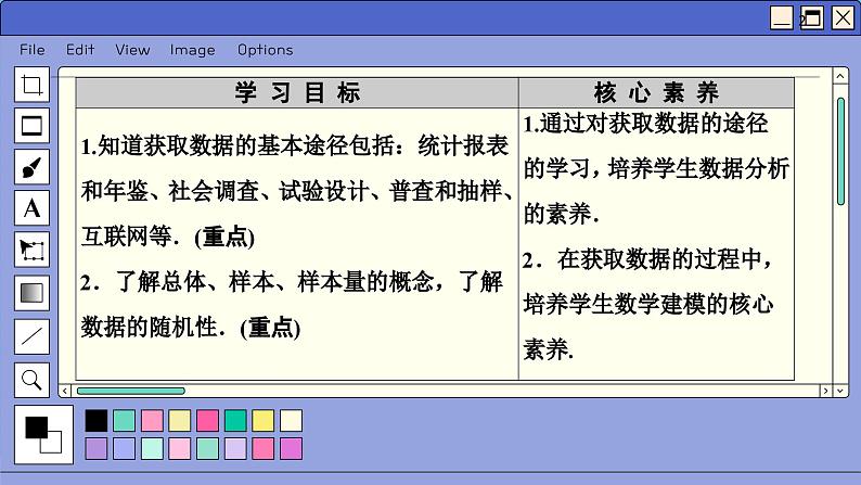 苏教版高中数学必修第二册 14.1　获取数据的基本途径及相关概念 PPT课件第2页