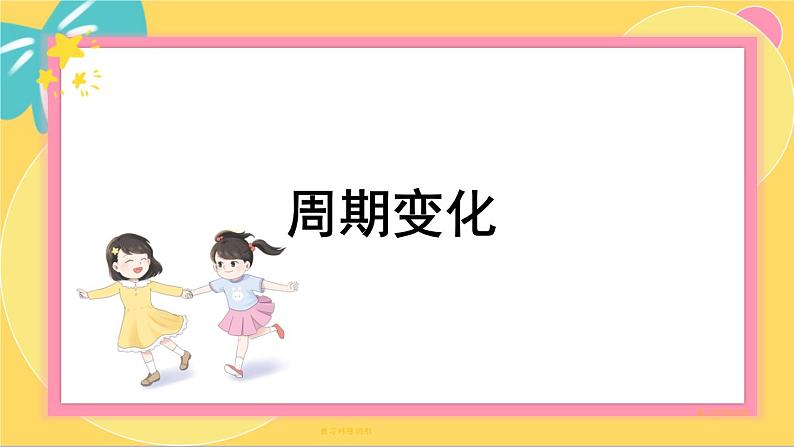 北师大版高中数学必修第二册 第1章 §1 周期变化 PPT课件01