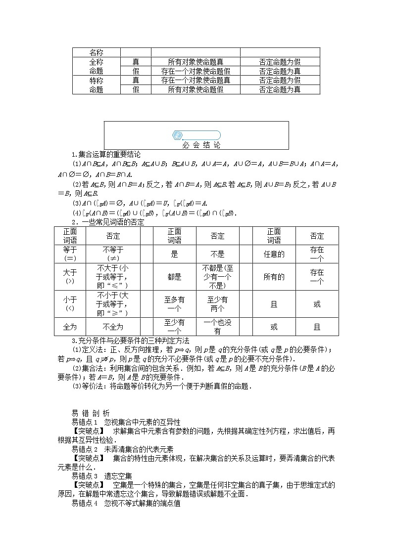 统考版2024高考数学二轮专题复习第五篇考前教材回归文02