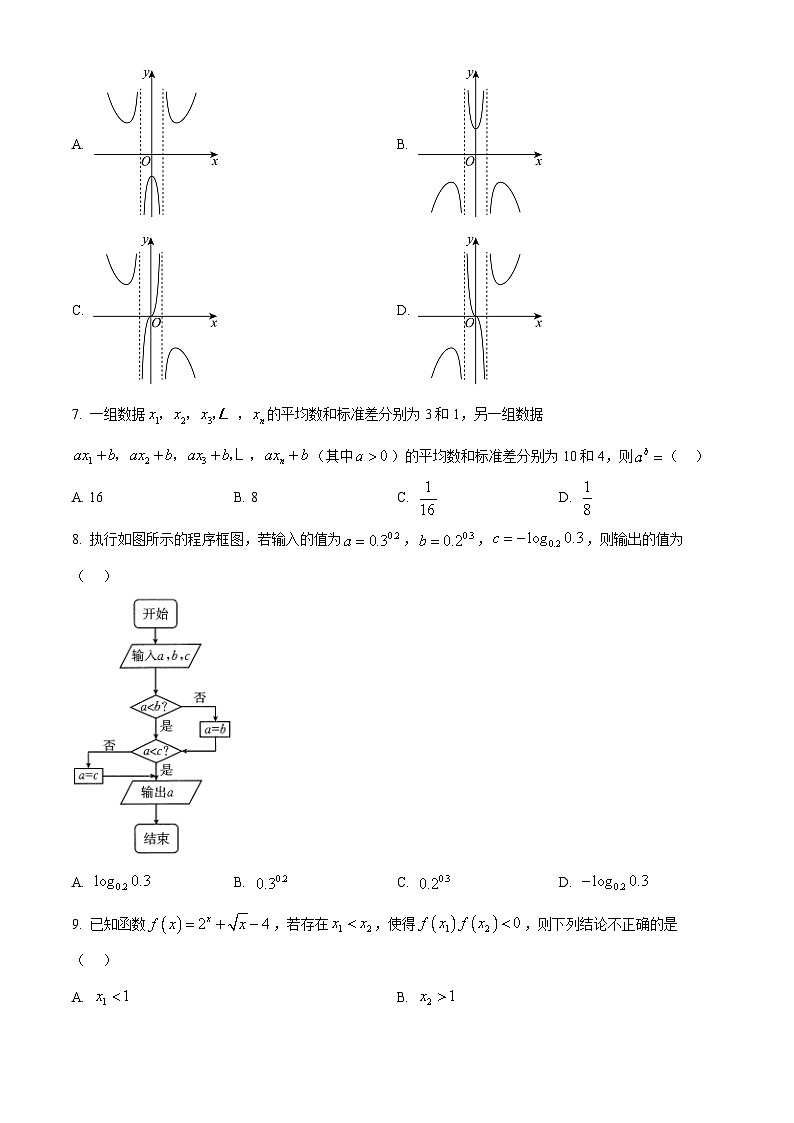 四川省雅安市雅安中学等校联考2023-2024学年高三下学期开学考试数学（文）试题（Word版附解析）02