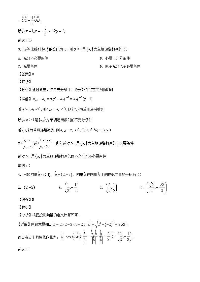 山东省德州市禹城市综合高中2023_2024学年高三数学上学期10月月考考试题含解析第2页