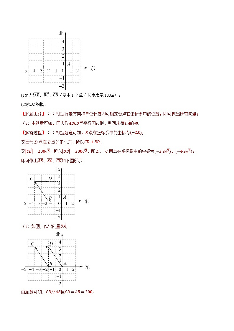 专题6.9 平面向量及其应用全章十一大基础题型归纳（基础篇）-2023-2024学年高一数学下学期高效讲练测（人教A版必修第二册）02