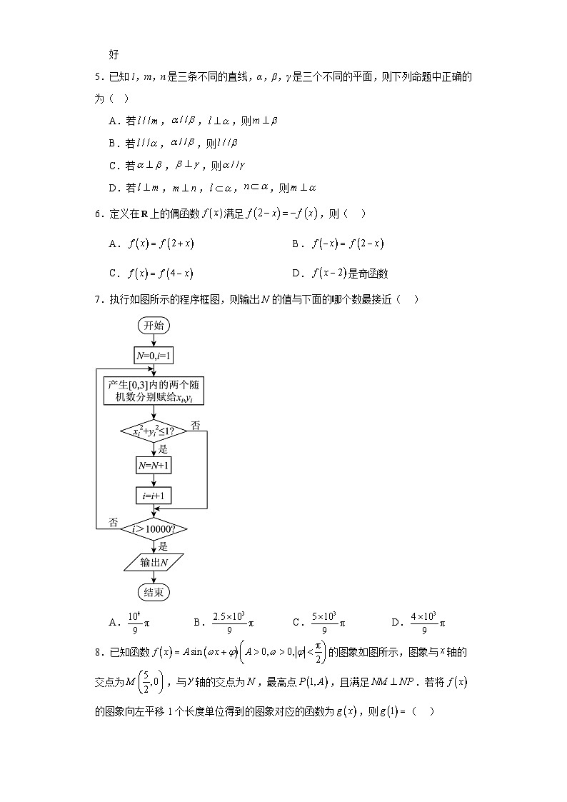 宁夏银川一中、云南昆明一中2024届高三下学期3月联合考试（一模）文科数学试卷及答案02