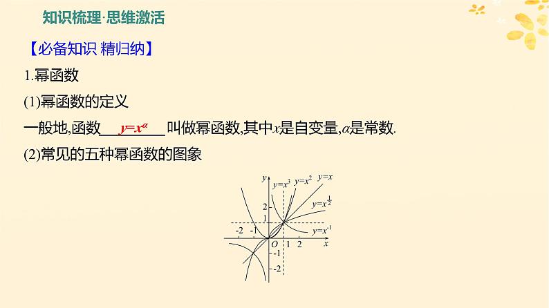 2024版高考数学全程学习复习导学案第三章函数及其应用第三节二次函数与幂函数课件03