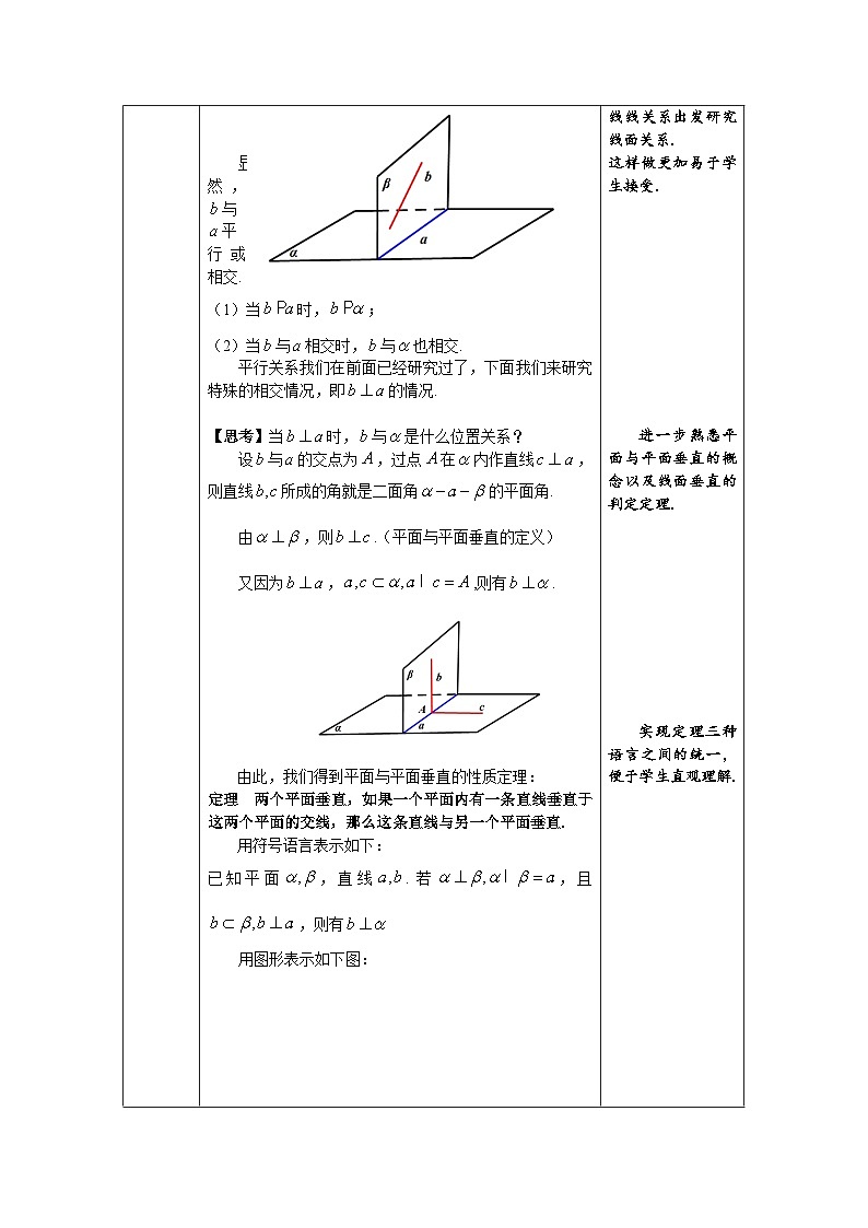 高一数学（人教A版）8.6.3.2平面与平面垂直性质及应用教案02