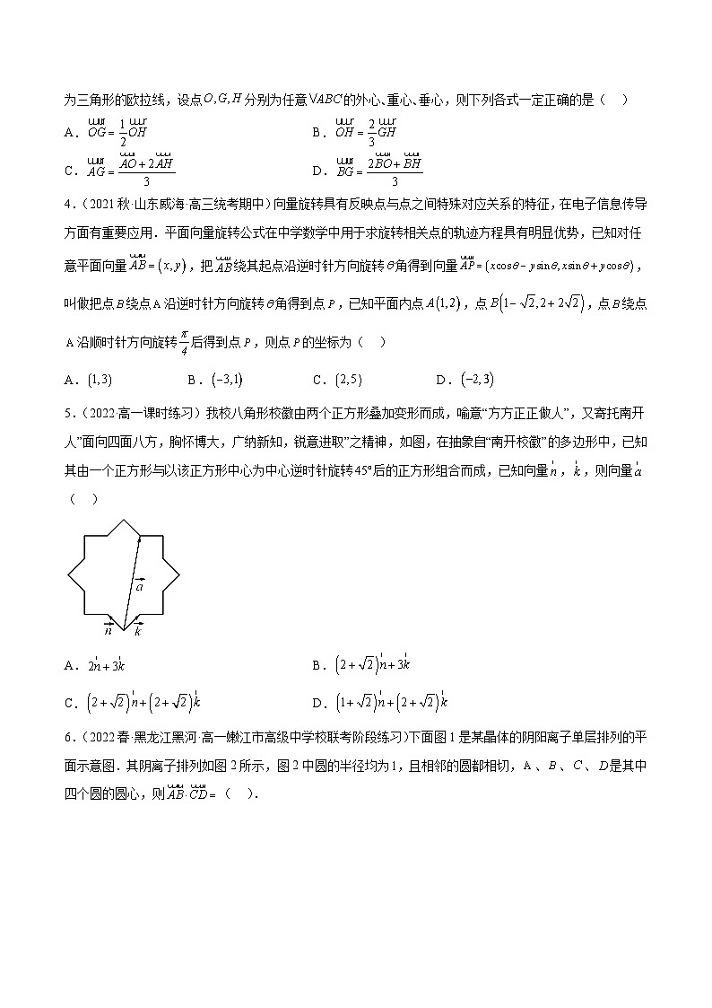新高考数学二轮复习创新题型专题05 向量专题（数学文化）（原卷版）第2页
