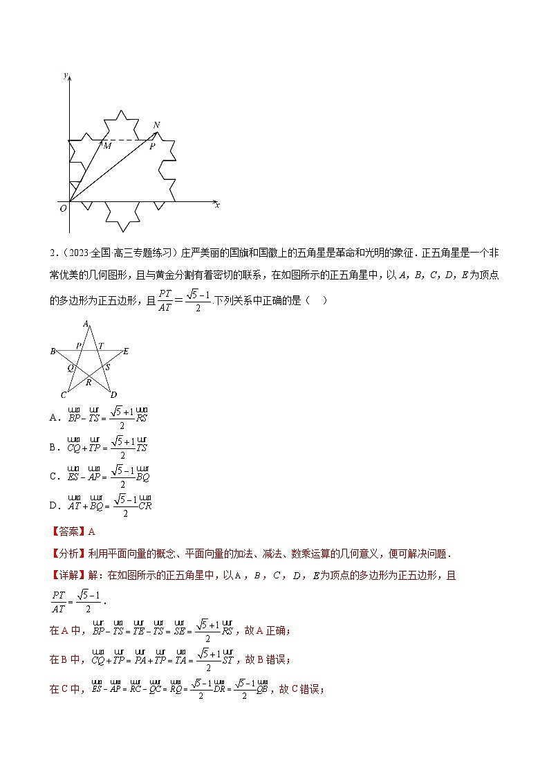 新高考数学二轮复习创新题型专题05 向量专题（数学文化）（解析版）第2页